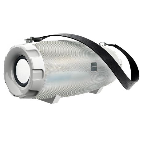 Колонка бездротова Borofone BR14, 2х8W, IPX5, BT5.0, AUX, USB, TF, FM, 2400mAh, 2h, сіра