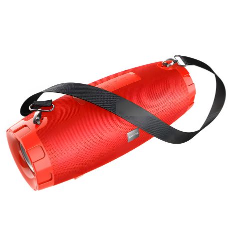 Червона бездротова колонка Borofone BR14 (2х8W, IPX5, BT5.0, AUX, USB, TF, FM, 2400mAh, 2h)