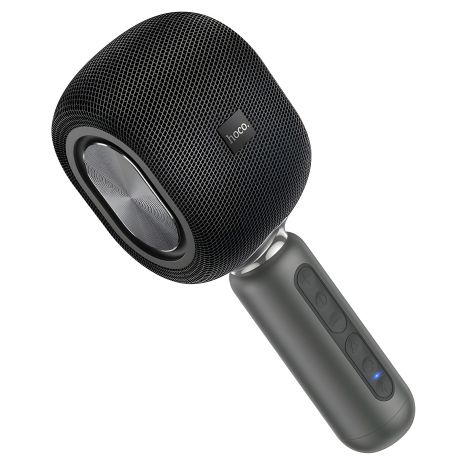 Беспроводной караоке микрофон колонка Hoco BK8 |BT5.0, TWS, AUX/TF, DSP, 5W, 6-8h| чёрный Беспроводной караоке микрофон колонка Hoco BK8 |BT5.0, TWS, AUX/TF, DSP, 5W, 6-8h| чёрный