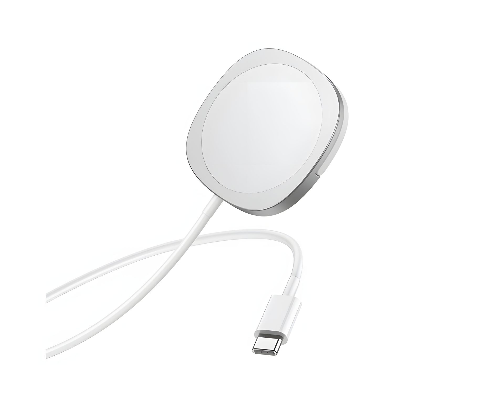 Магнітний бездротовий зарядний пристрій Hoco CW35 15W сірий Магнітний бездротовий зарядний пристрій Hoco CW35 15W сірий