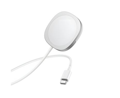 Магнітний бездротовий зарядний пристрій Hoco CW35 15W сірий