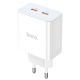 ЗУ сетевое Hoco C108A 2xType-C PD 35W белое ЗУ сетевое Hoco C108A 2xType-C PD 35W белое