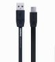 Кабель Remax RC-001m USB to MicroUSB 1m черный