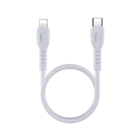 Белый кабель Remax RC-C022 Type-C на Lightning PD 0.3m Белый кабель Remax RC-C022 Type-C на Lightning PD 0.3m