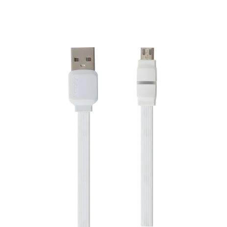 Белый USB к MicroUSB кабель Remax RC-029m 1m Белый USB к MicroUSB кабель Remax RC-029m 1m