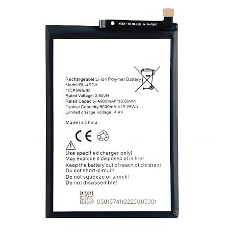 Акумулятор Infinix BL-49GX Hot 11S 12 Pro, 5000 mAh, [Original PRC], 12 міс. гарантії