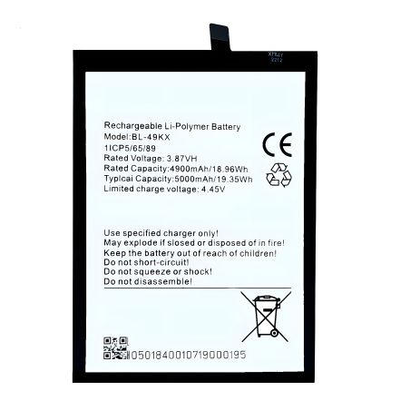 Акумулятор для Infinix BL-49KX Note 11, Note 12, Note 12 2023 5000 mAh [Original PRC] 12 міс. гарантії