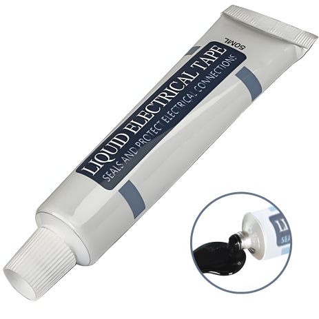 Рідка ізоляція JUE-FISH 50 мл чорна у тюбику