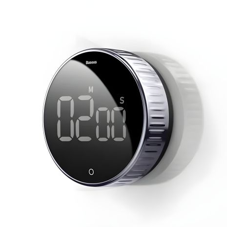 Кухонный таймер Baseus Heyo Rotation Countdown ACDJS-01, Черный