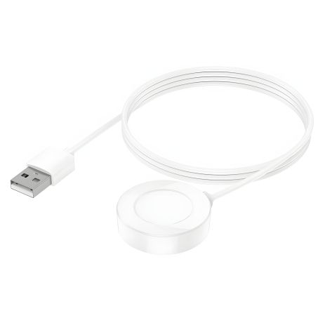 Зарядный кабель белого цвета для часов Hoco Y16