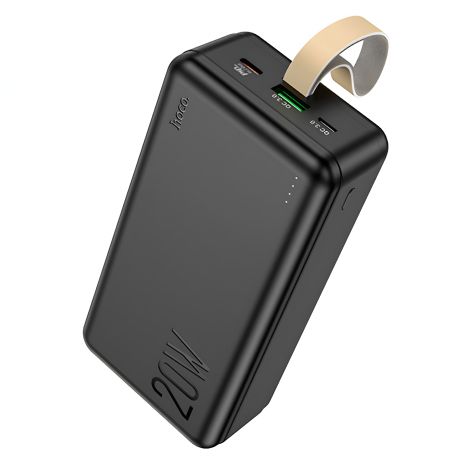 Портативный аккумулятор Hoco J87B Tacker PD20W+QC3.0, 30000 mAh, черный