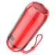 Бездротова колонка Borofone BR25, BT5.3, FM, AUX, USB, TF, 5W, 1200mAh, 2h, червона зі світломузикою