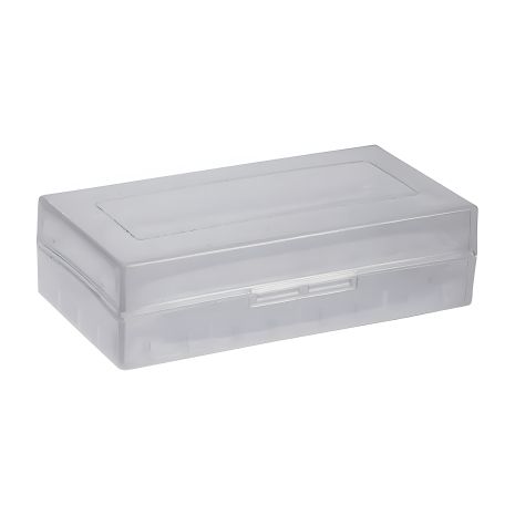 Пластиковий бокс для зберігання акумуляторів 18650 (2 слоти)