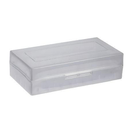 Пластиковий бокс для зберігання акумуляторів 18650 (2 слоти)