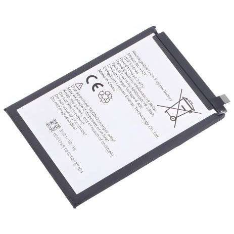 Акумулятор Tecno BL-49J, Camon 18 CH6, Camon 18P CH7, 5000 mAh, гарантія 12 міс. [Оригінал PRC]