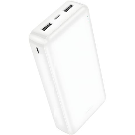 Power Bank 20000mAh Hoco J100A High-Ranking White Power Bank 20000mAh Hoco J100A High-Ranking White