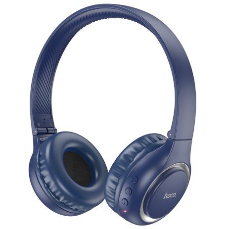 Bluetooth Стерео Гарнітура Hoco W41 |BT5.3, AUX/TF, 7h| Синій Bluetooth Стерео Гарнітура Hoco W41 |BT5.3, AUX/TF, 7h| Синій