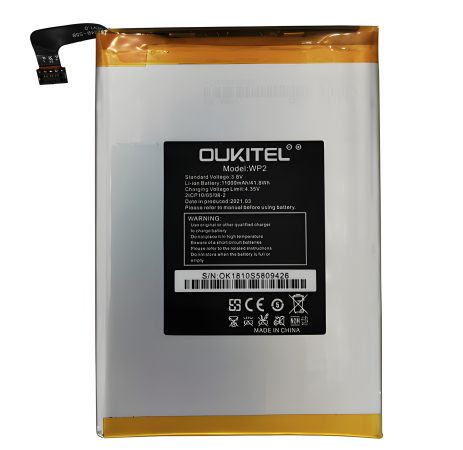 Для Oukitel WP2 NEW 2021 (11000 mAh) аккумулятор [Original PRC], гарантия 12 мес.