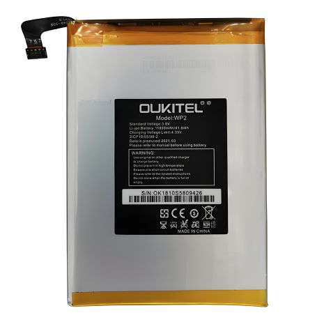 Акумулятор для Oukitel WP2 NEW 2021 (11000 mAh) [Original PRC] 12 міс. гарантії