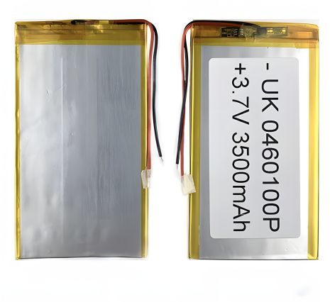 Акумулятор універсальний 0460100Р 100 х 62 х 4 мм, 3500 mAh 3.7 V, Акумулятор універсальний 0460100Р 100 х 62 х 4 мм, 3500 mAh 3.7 V,