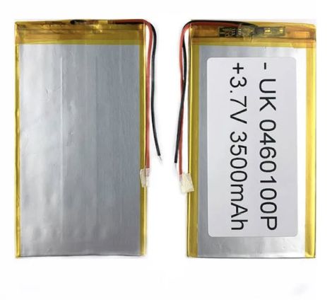 Акумулятор універсальний 0460100Р 100 х 62 х 4 мм, 3500 mAh 3.7 V,