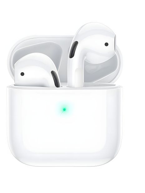 Бездротові навушники Hoco EW03 Plus, TWS Bluetooth 5.1, 30/200mAh, 4h, mic, White