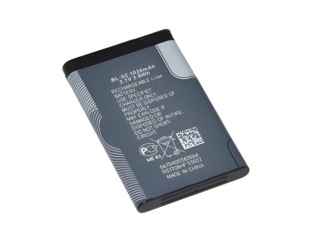 Аккумулятор для Fly FF183 / BL8018 / BL-5C 1020mAh [Original PRC] 12 мес. гарантии