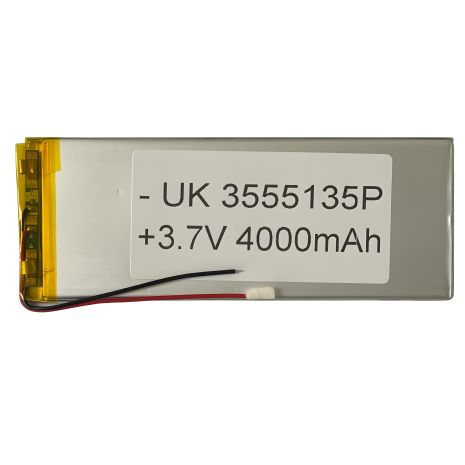 Акумулятор 3555135P універсальний 130 x 52 x 3 мм, 4000 mAh 3.7V