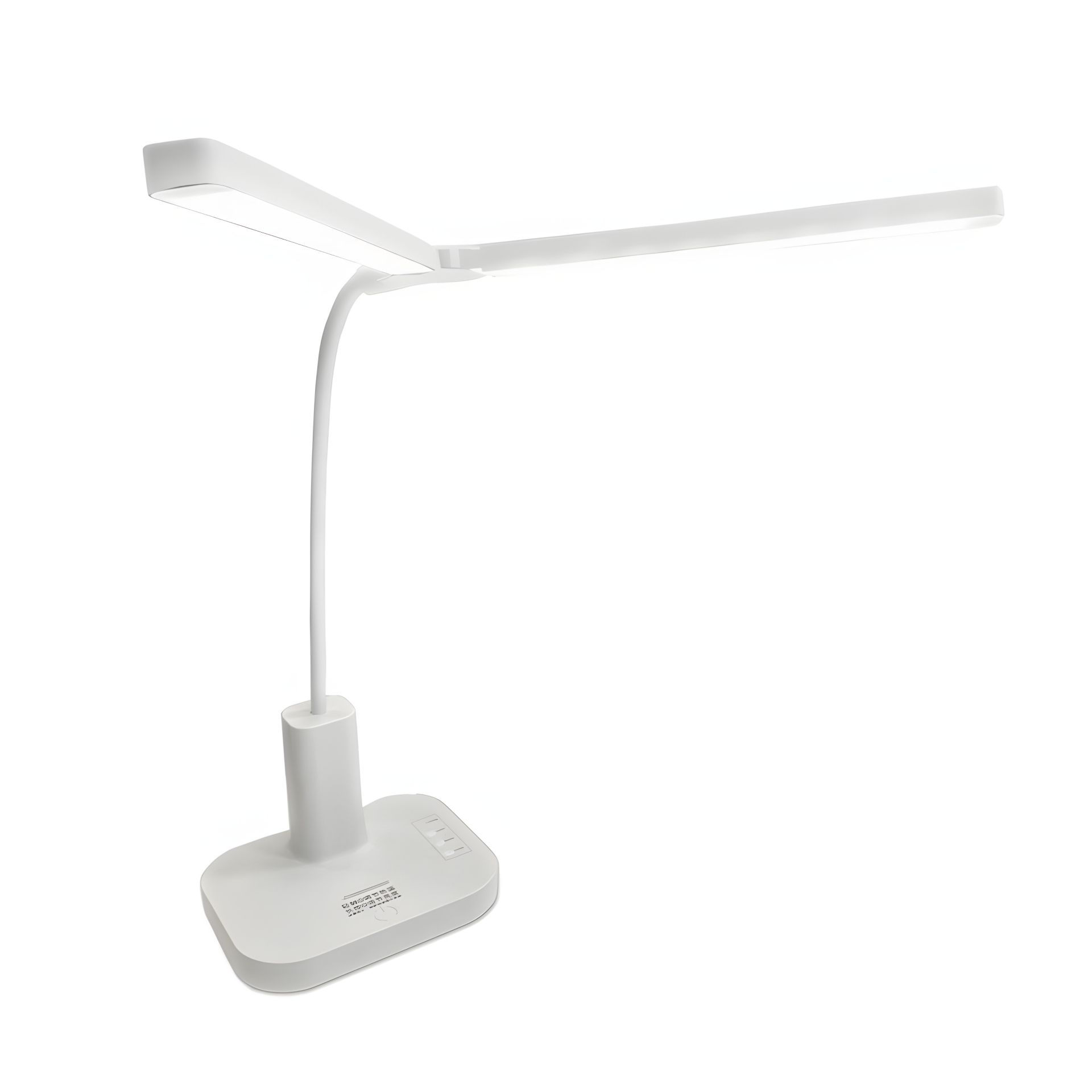 Настольная USB LED лампа гибкая, двойная с аккумулятором трехрежимный свет Настольная USB LED лампа гибкая, двойная с аккумулятором трехрежимный свет