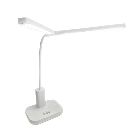 Настольная USB LED лампа гибкая, двойная с аккумулятором трехрежимный свет Настольная USB LED лампа гибкая, двойная с аккумулятором трехрежимный свет