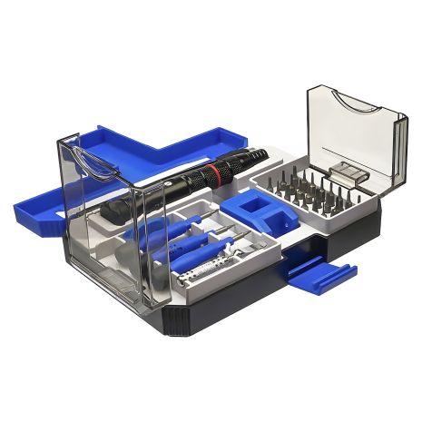 Sunshine SS-5119 набір інструментів (ручка, 24 біти, подовжувач, викрутки +1.5, *0.8, Y0.6, 3 оупентули, магнітайзер)