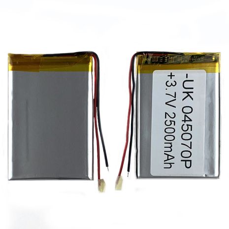 Аккумулятор универсальный 383181P 85 х 31 х 4 мм, 1200 mAh 3.7 V,