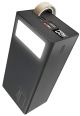 Повербанк Ridea Phoenix40 RP-D40L 10W digital display + lamp 40000 mAh Черный