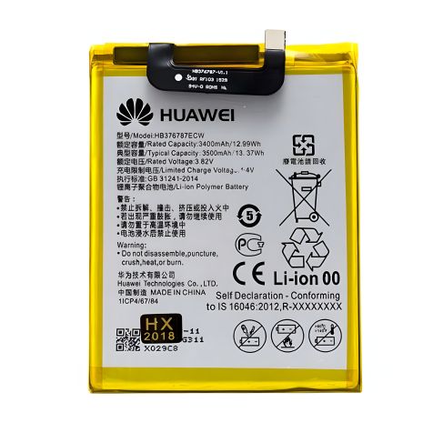 Акумулятор Huawei Honor V8/HB376787ECW [Original PRC] 12 міс. гарантії