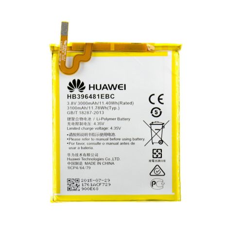 Аккумулятор для Huawei G7 Plus (Ascend G7 Plus, RIO-UL00, RIO-TL00) HB396481EBC 3100 mAh [Original] 12 мес. гарантии