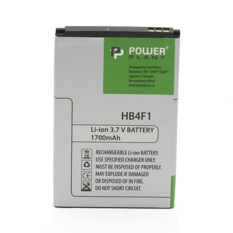 Акумулятор PowerPlant Huawei HWBAF1/BLT005 - U8220, U8800, E5830, U8000, U9120, A100, A105, A109, A115, A201, A520, P51, T5, Z101, C8