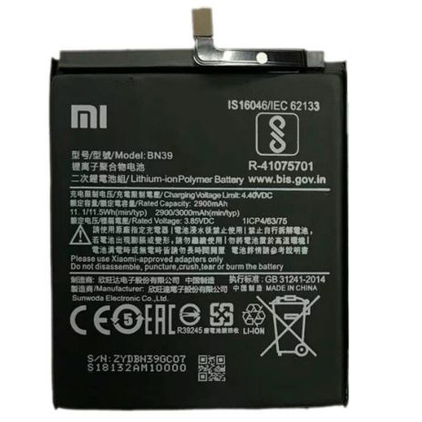 Акумулятор Xiaomi Mi Play/BN39 [Original] 12 міс. гарантії
