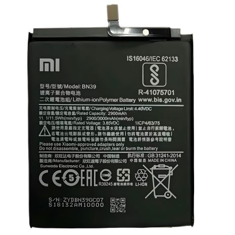 Акумулятор Xiaomi Mi Play/BN39 [Original] 12 міс. гарантії