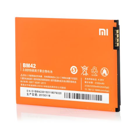 Акумулятор BM42 Xiaomi Redmi Note [Original] 12 міс. гарантії