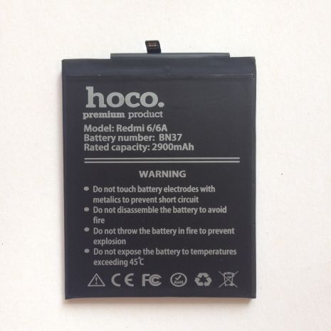 Акумулятор Hoco Xiaomi BN37/Redmi 6/6A/6 Pro 3000 mAh