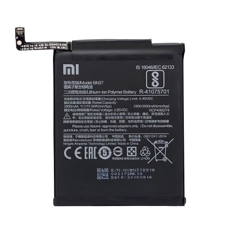 Оригінальний акумулятор Xiaomi BN37 (Redmi 6/6A/M1804C3DG) 2900 mAh з гарантією 12 міс.