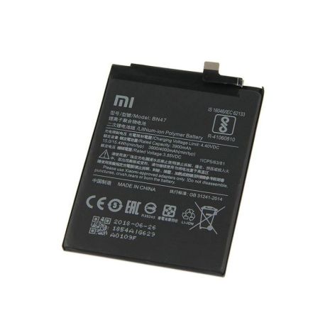 Аккумулятор для Xiaomi BN47 (Redmi 6 Pro/ Mi A2 Lite) 4000 mAh [Original PRC] 12 мес. гарантии