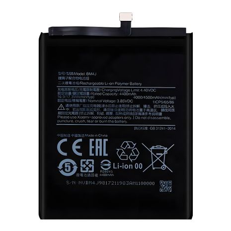Для Xiaomi BM4J (Redmi Note 8 Pro) аккумулятор [Оригинал PRC] 12 месяцев гарантии