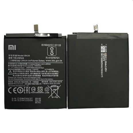 Для Xiaomi BN39 (Mi Play) аккумулятор M1901F9E 3000 mAh [Оригинал PRC] 12 месяцев гарантии