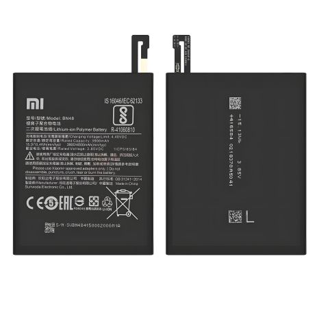 Акумулятор для Xiaomi BN48 (Redmi Note 6 Pro) 4000mAh [Оригінал PRC] 12 міс. гарантії