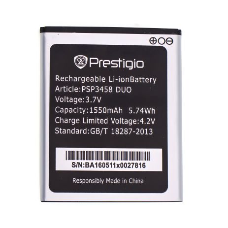 Акумулятор Prestigio Wize O3/PSP3458/PSP3459/PSP3468 [Original PRC] з 12 міс. гарантії
