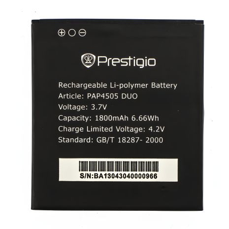 Акумулятор Prestigio PAP4505 [Original PRC] 12 міс. гарантії