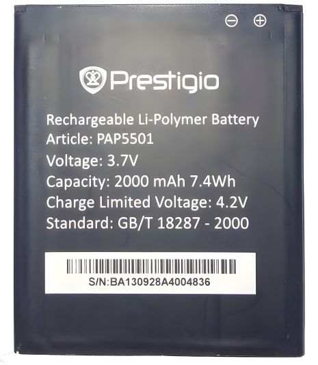 Акумулятор Prestigio PAP5501 [Original PRC] 12 міс. гарантії