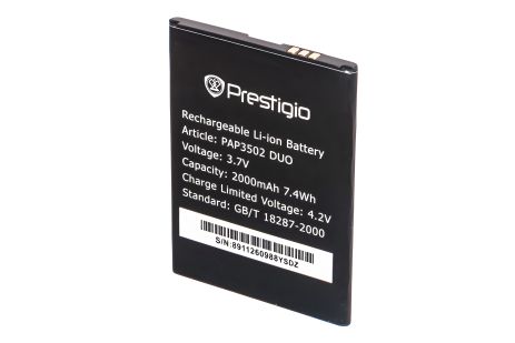 Акумулятор Prestigio PSP/QP3502/DUO 2000 mAh [Original PRC] з 12 міс. гарантії
