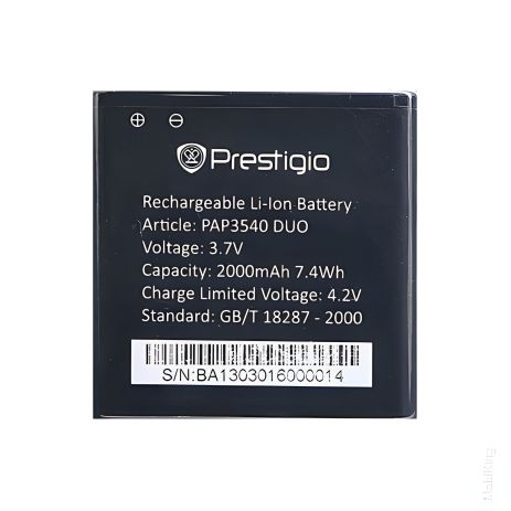 Аккумулятор для Prestigio PAP3540 [Original PRC] 12 мес. гарантии
